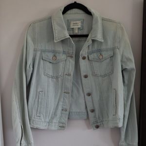 Light blue denim jacket